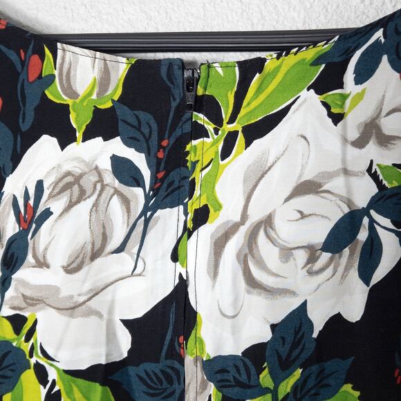 Carol Anderson California Womens Dress Sz 6 Vintage Cottagecore Floral 90s Retro - Picture 3 of 8